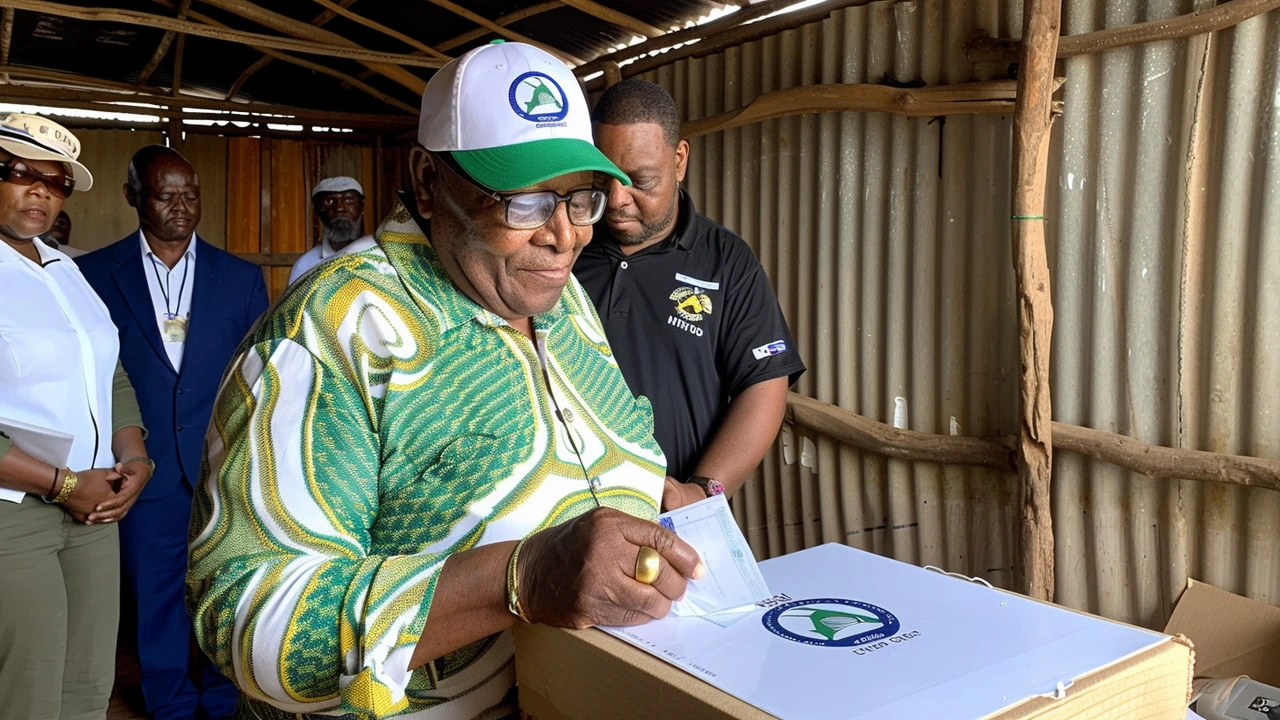 Former President Jacob Zuma Votes in Historic Move: A New Chapter with the MK Party