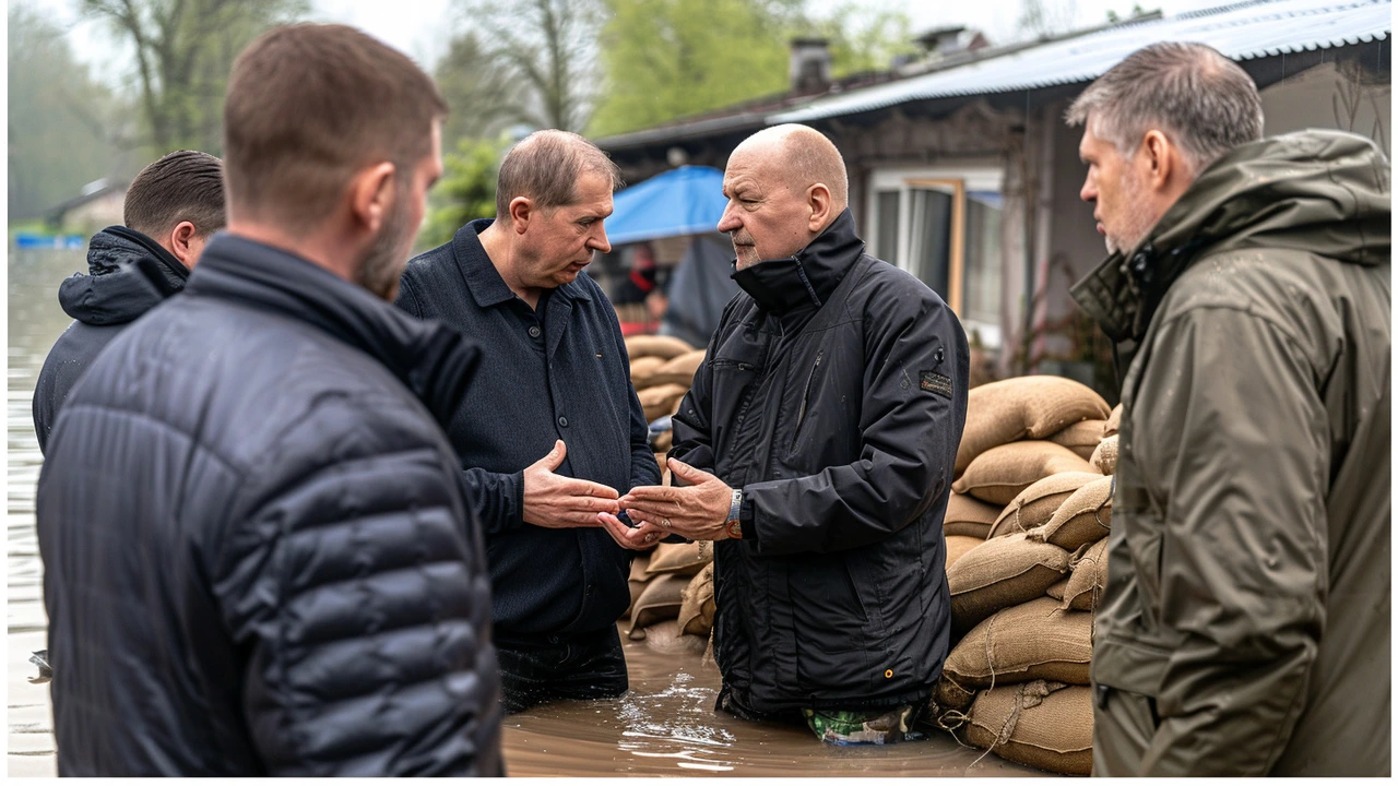 Germany Flood Disaster: Scholz Promises Aid Amid Mass Evacuations Due to Heavy Rainfall