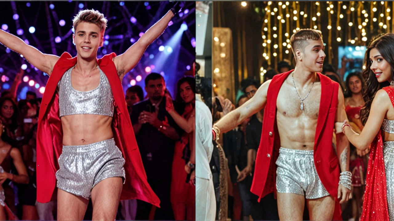 Justin Bieber's Bold Outfit Choice at Ambani Sangeet Sparks Online Frenzy