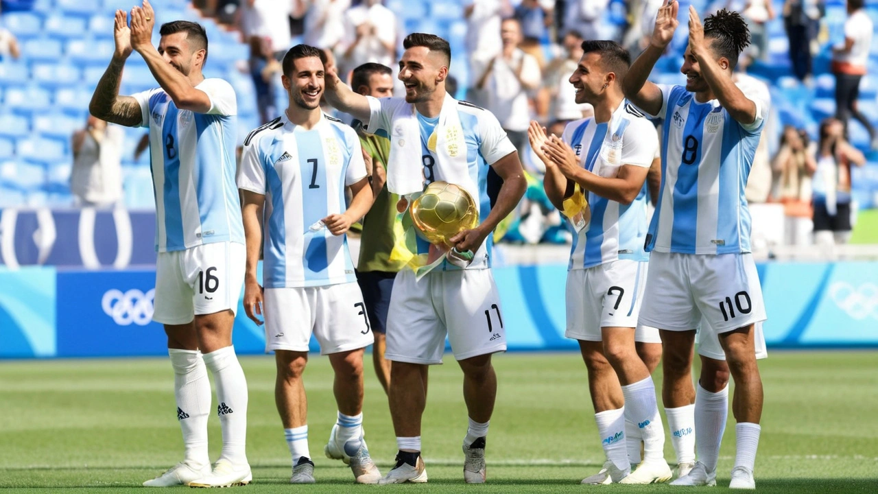 Paris 2024 Olympic Football: Argentina Triumphs Over Iraq, Spain Shines Against Dominican Republic