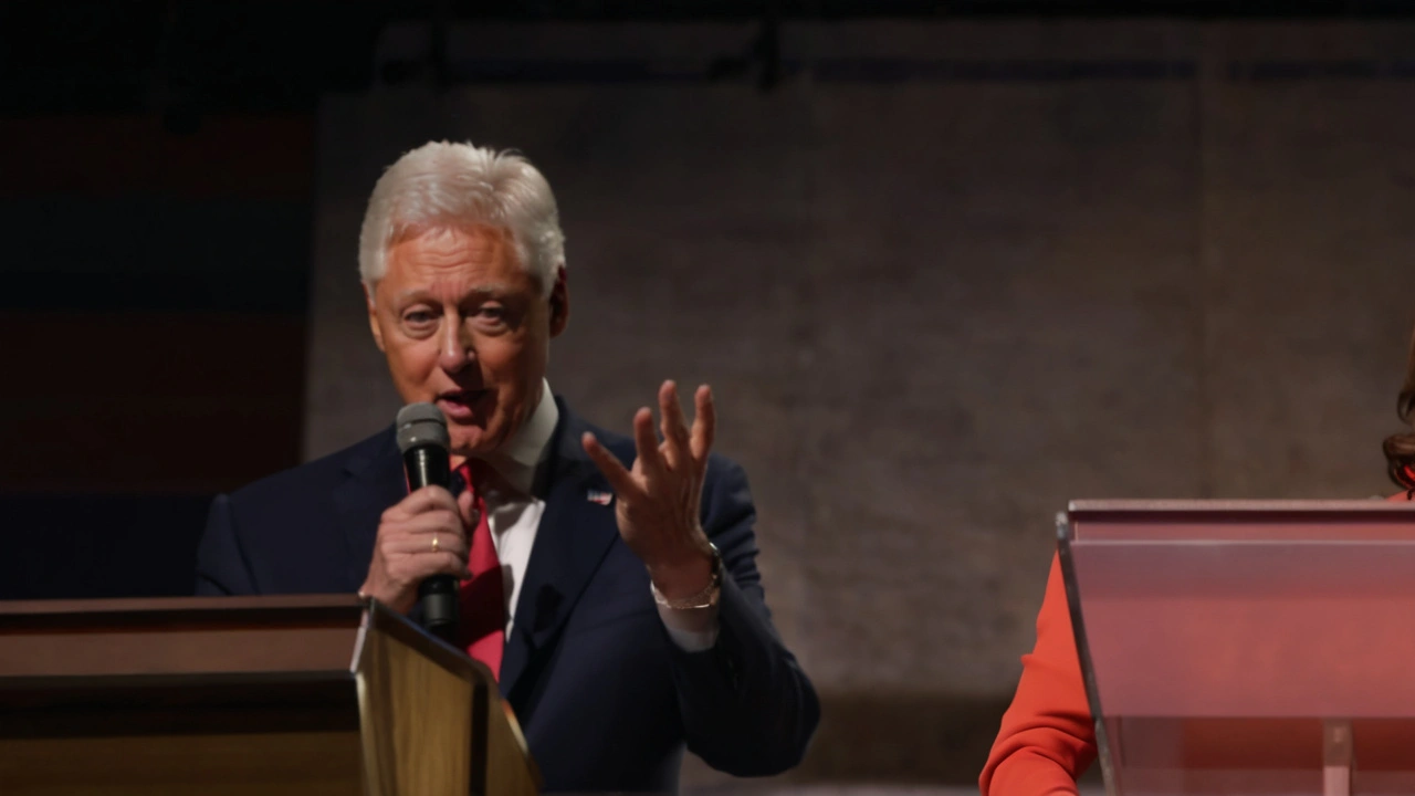 The Clintons' Endorsement of Harris