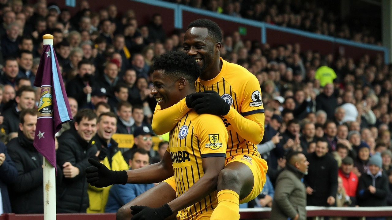 Brighton Stuns Aston Villa with Late Equalizer in Thrilling Premier League Clash