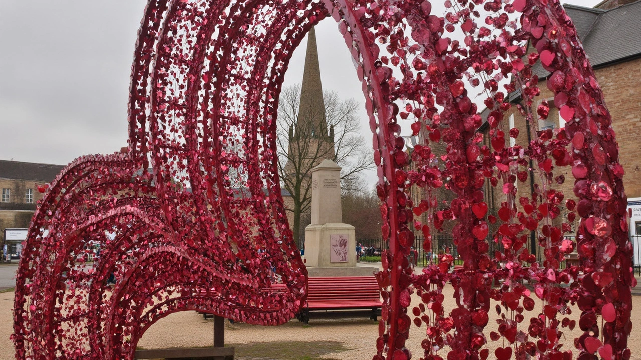 Valentine’s Day Magic and Community Spirit at Sleaford Market Place